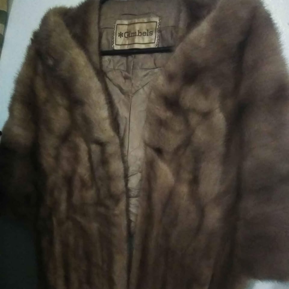 Emba pastel natural brown coat no size specific